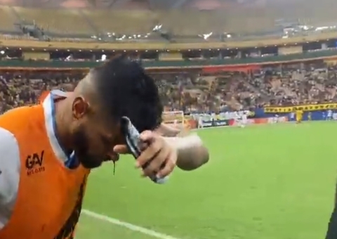Amazonas x Paysandu tem jogador agredido e escândalo de presidente na Arena da Amazônia