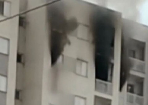 Morador morre ao cair do 11° andar de prédio enquanto tentava escapar de incêndio