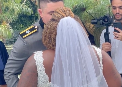 Jojo Todynho se casa com militar no Rio após 5 meses de namoro; fotos