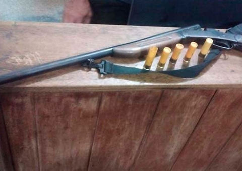 Homem é preso após tentar balear vítima com espingarda no Amazonas