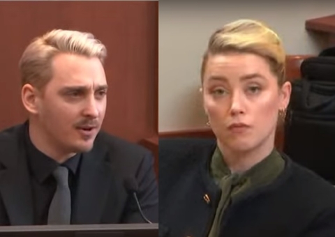 Testemunhas dizem que vídeo de Johnny Depp e fotos de Amber Heard foram editados