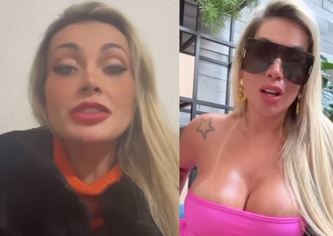 Andressa Urach ameaça Juju Ferrari após barraco em aniversário: 'quebro tua cara'