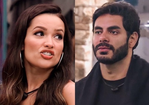 Juliette brinca ao ver Rodolffo no banho: 'Oh, Bastião, vamos paquerar?'