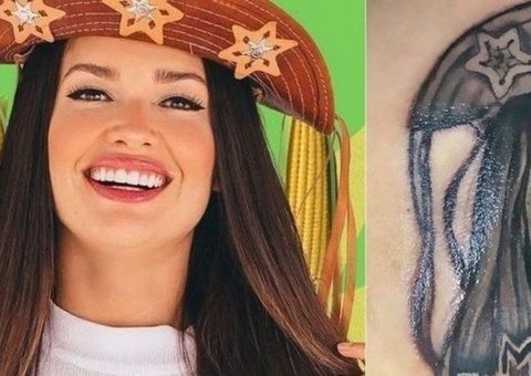 Fã tatua rosto de Juliette e imagem viraliza 