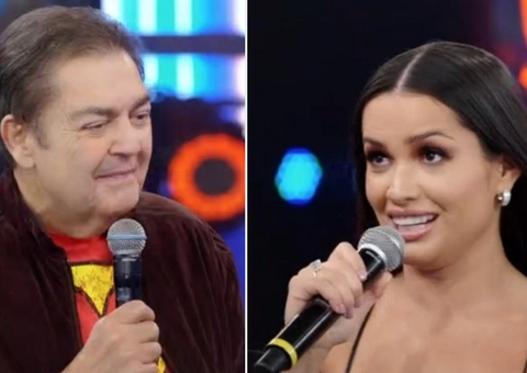 Juliette descobre fim do ‘Domingão’ e questiona Faustão: ‘E por quê?’