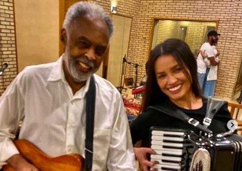 Juliette aparece em novo ensaio com Gilberto Gil para live de São João