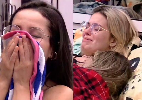 Viih Tube e Sarah caem no choro e Juliette não consegue segurar o riso