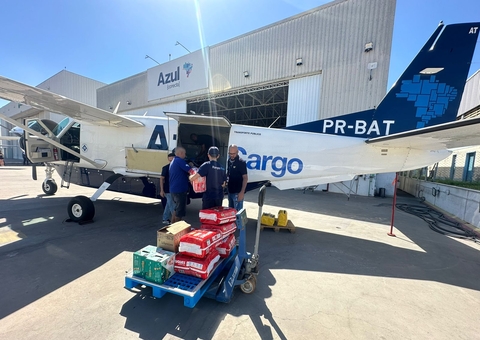 Azul arrecada doações em Manaus para o Rio Grande do Sul; saiba como ajudar
