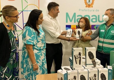 Unicef doa equipamentos para exames oculares e auditivos para crianças de Manaus