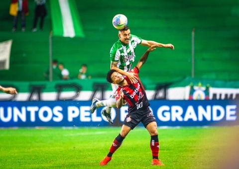 Juventude e Vitória empatam em jogo com gol bizarro pelo Brasileirão