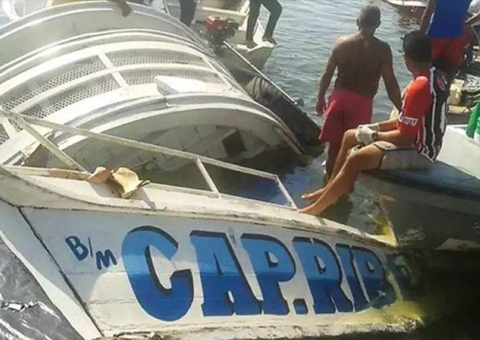 Lancha que naufragou no Pará não tinha autorização para transportar passageiros 
