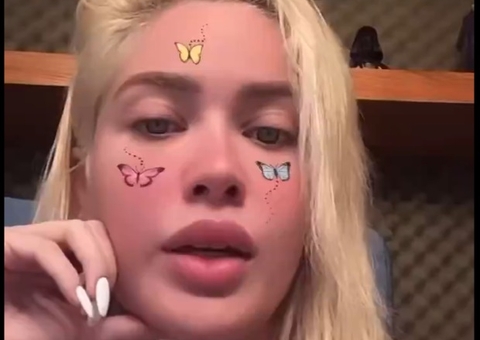 VÍDEO: Karoline Lima acusa Militão de plantar prints falsos de babá sobre ela: 'lixo humano'