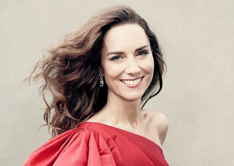 Kate Middleton posa para retratos de celebração de 40 anos