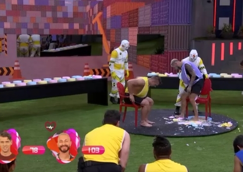 Fred Desimpedidos leva tombo durante jogo da discórdia no BBB23; vídeo