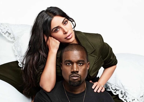 Kanye West se retrata após compartilhar prints de conversas com Kim Kardashian