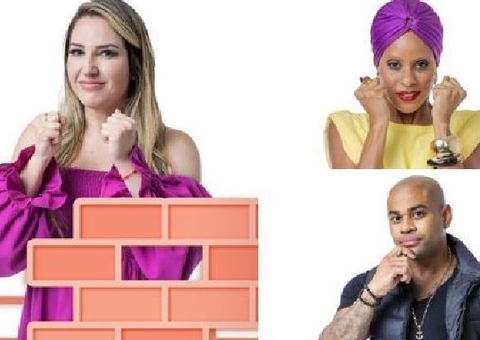 Amanda, Aline  e Cezar estão no paredão do BBB 23