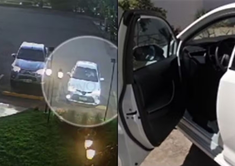 Casal pega carro errado em estacionamento e só percebe meia hora depois; vídeo