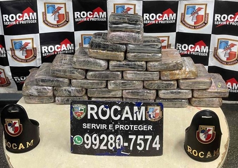 Polícia desmantela depósito de drogas que funcionava no Jorge Teixeira