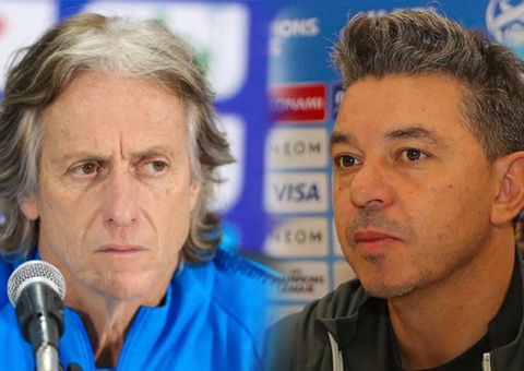 Jorge Jesus e Marcelo Gallardo fazem primeira final após Libertadores 2019