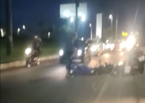 Motociclista morre e outro fica ferido em acidente na Bola da Suframa 