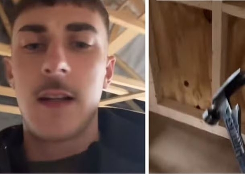 Carpinteiro se vinga de chefe e destrói paredes após não receber pagamento