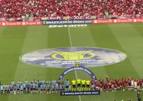 Flamengo e Grêmio se enfrentam pelo Brasileirão no Maracanã