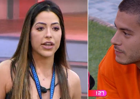 Laís confronta Arthur sobre rivalidade com Jade e web reage: 'fã ou hater?'