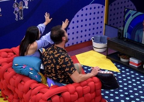 Casa de Vidro: Larissa e Gustavo criticam Maria em conversa com Tadeu no BBB22