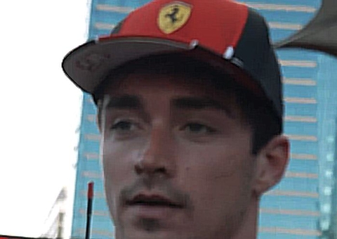 Leclerc erra posição e pódio fica 'torto' no GP do Azerbaijão