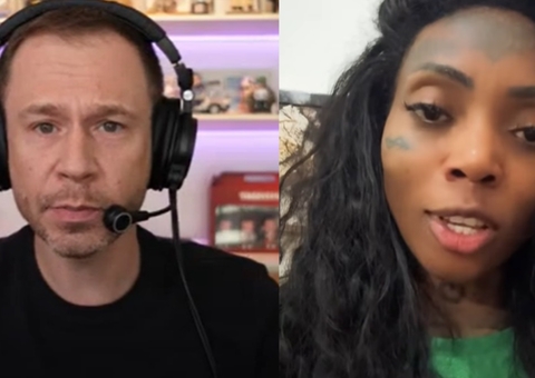 Tiago Leifert bate boca com Sara Zarâ ao vivo ao dizer que Vini Jr não sofreu racismo na Bola de Ouro