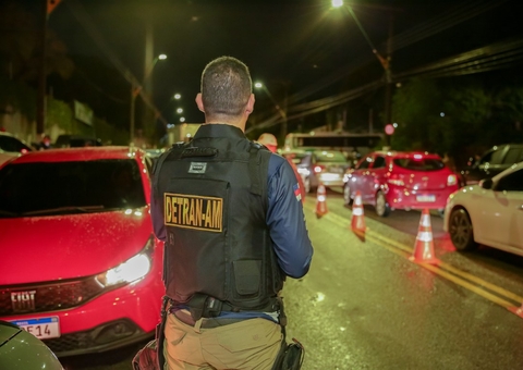 Detran realiza megafiscalização durante o Carnaval em Manaus