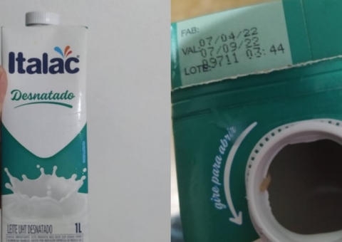 Consumidora que encontrou larvas em leite é indenizada em R$ 16 mil em Manaus