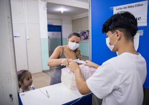 Entrega do ‘Leite do Meu Filho’ para crianças de 1 e 2 anos será concluída nesta terça-feira
