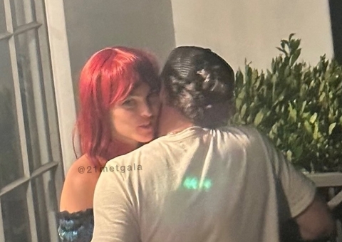 Namorada enfia mão em calça de Leonardo DiCaprio e fotos viralizam: 'fio-terra'