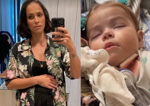 Leticia Cazarré pede orações para filha: 'temperatura e frequência cardíaca instáveis'