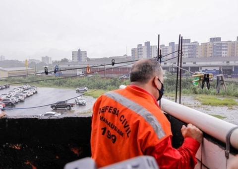 Defesa Civil explica falta de alerta sonoro durante forte chuva em Manaus