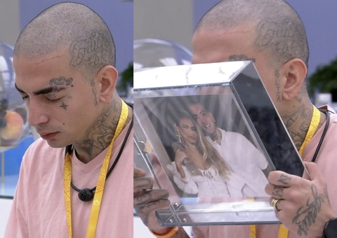 MC Guimê chora e beija foto de Lexa: ‘te amo, meu amor’