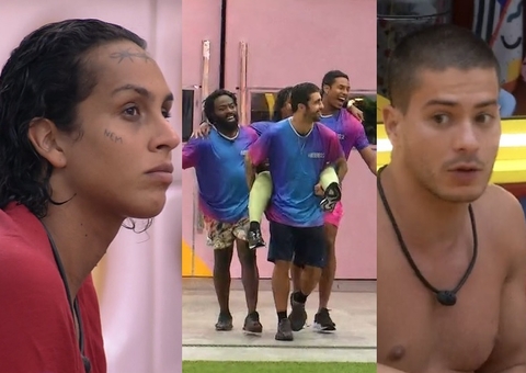 Internautas reagem após atitude de Scooby, PA e DG com Lina na Prova do Líder