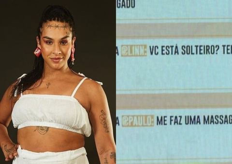 BBB 22: Globo mostra autora do torpedo polêmico enviado à Linn da Quebrada