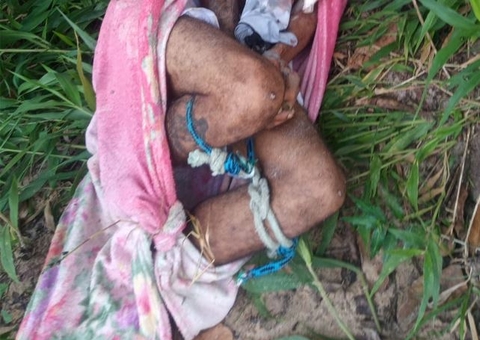 Amarrado e enrolado em lençol, homem é achado morto em rua de Manaus