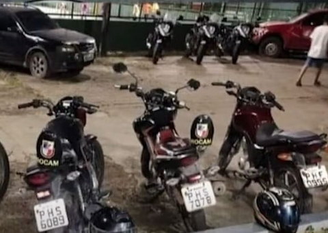 Casa que funcionava como desmanche de motocicletas é descoberta em Manaus