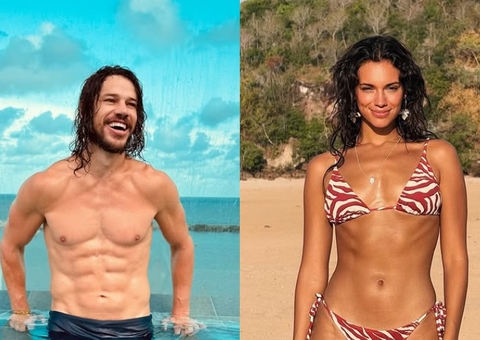 José Loreto e Alane são flagrados em meio a pegação na praia; veja