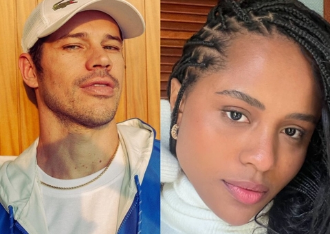 José Loreto e Duda Santos são flagrados aos beijos no Rock in Rio; veja