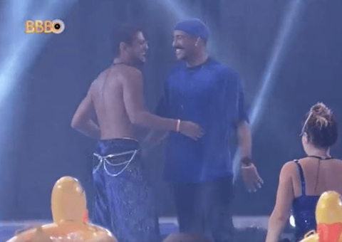 Alface coloca 'presentes' nos bolsos de Wesley Safadão e João Gomes