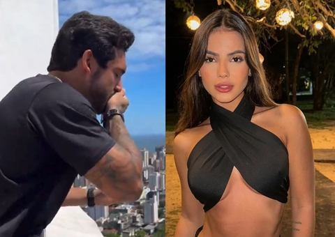 João Hadad joga cinzas de Luana Andrade no Convento da Penha 