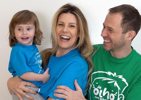 Tiago Leifert fala sobre estado de saúde da filha Lua em meio a luta contra câncer