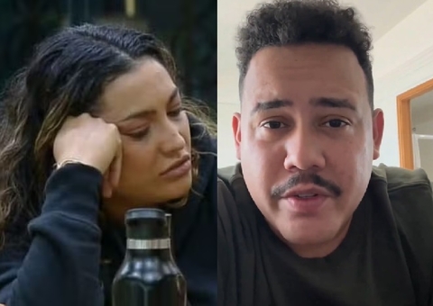 Lucas Buda reage após ex, Camila Moura detoná-lo em "A Fazenda": 'eu tentei'
