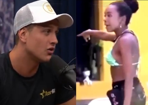 Ex-BBB Lucas Gallina diz que Thelminha só dormiu no BBB e compara a Pocah