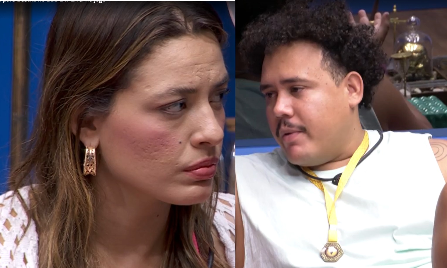 Lucas Henrique pede desculpas a Beatriz após 'Sincerão': 'não queria'