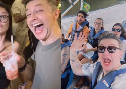 Lucas Lima rebate crítica por curtir São João da Thay após separação de Sandy